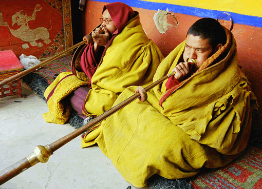 Many mask dances also take place during the winter months.